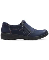 Clarks Women's Carleigh Ray Round-Toe Side-Zip Shoes