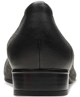 Clarks Women's Juliet Step Slip-On Cap-Toe Flats