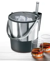 Oggi 3.8 Litre Ice Bucket with Flip Top Lid and Ice Scoop