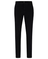 Boss by Hugo Men's Stretch-Cotton Gabardine Slim-Fit Chinos