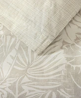 Tommy Bahama Home Costa Blanca Cotton Reversible 3 Piece Duvet Cover Set