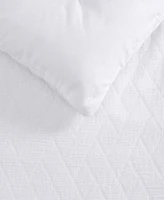 Tommy Bahama Home Wicker Woven Solid 3 Piece Duvet Cover Set