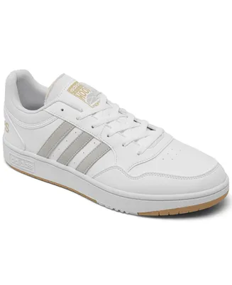 adidas Men's Hoops 3.0 Low Classic Vintage-Like Casual Sneakers from Finish Line