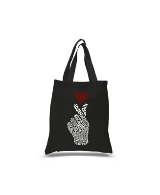 K-Pop - Small Word Art Tote Bag