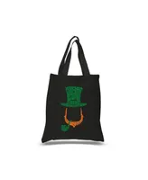 La Pop Art Leprechaun - Small Word Tote Bag