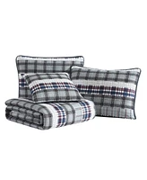 Closeout! Nautica Marina Cove Cotton Reversible 4 Piece Quilt Set, King