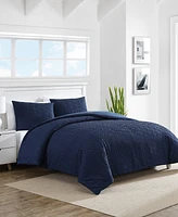 Nautica Point Harbor Embossed Piece Comforter Set