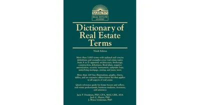 Dictionary of Real Estate Terms by Jack P. Friedman Ph.d.