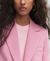 Mango Women's Fitted Suit Jacket