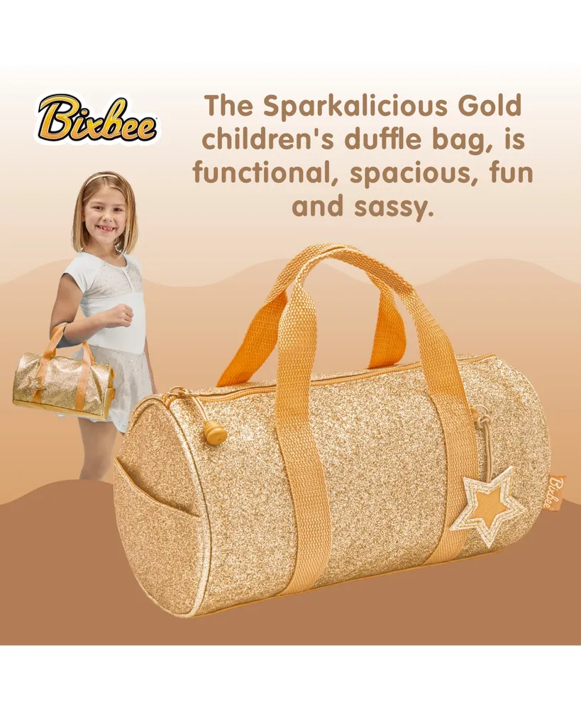 Sparkalicious Gold Duffle Bag