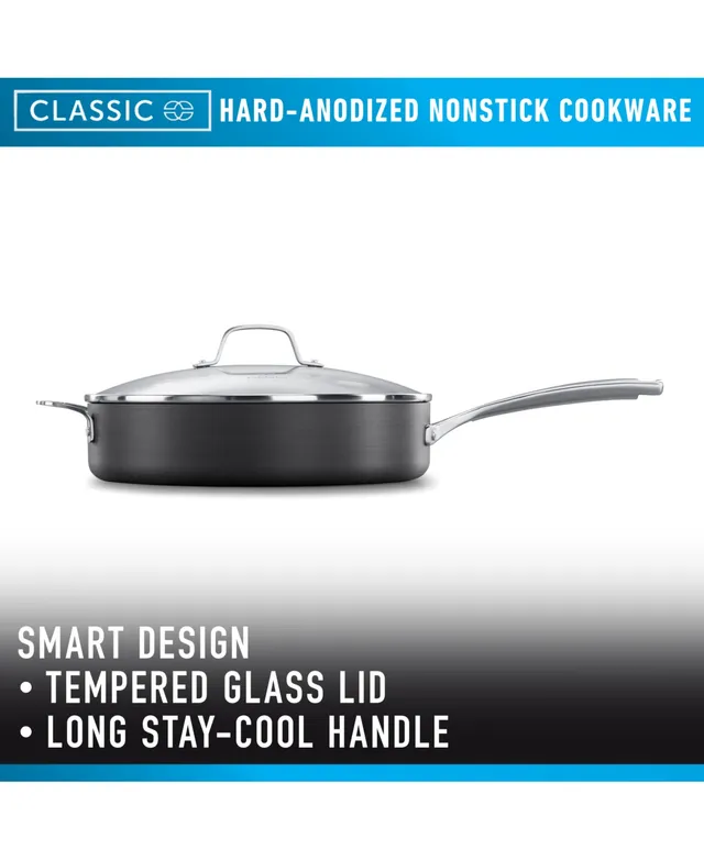 Calphalon Classic Hard-Anodized Nonstick Cookware 7 Quart Dutch Oven with  Lid - Macy's