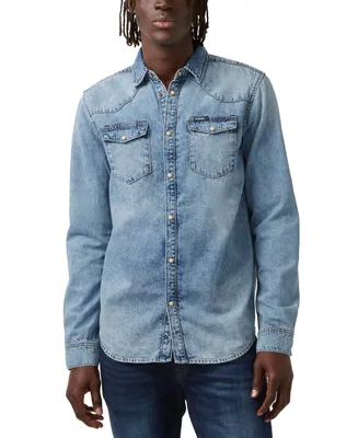 Men's Sheldon Long Sleeve Denim Shirt