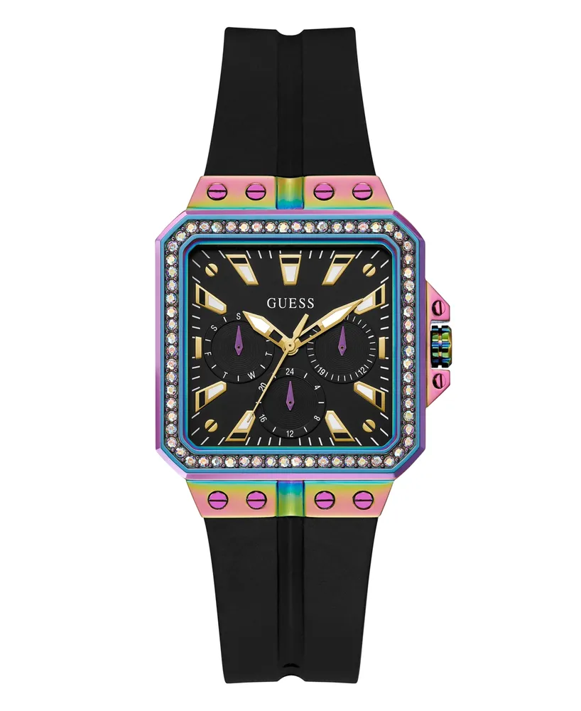 Guess Women's Multi-Function Silicone Watch 34mm