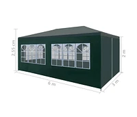 vidaXL Party Tent 9.8'x19.7' Green