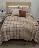 Donna Sharp Highland Plaid Reversible 3-Piece Quilt Set