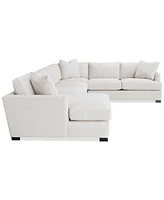 Nightford 148" 4-Pc. Fabric Chaise Sectional, Created for Macy's