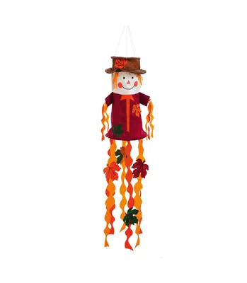 Evergreen Sculpted Scarecrow Windsock