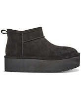 Madden Girl Embracce Cozy Mini Platform Booties