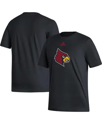 Men's adidas Louisville Cardinals Logo Fresh T-shirt