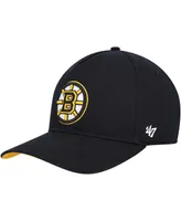 Men's '47 Brand Black Boston Bruins Primary Hitch Snapback Hat