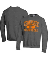 Men's Champion Heather Charcoal Tennessee Volunteers Arch Pill Sweatshirt