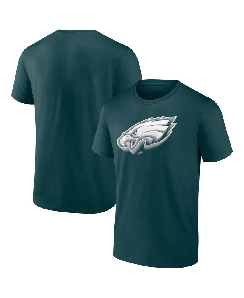 Men's Fanatics Branded Black Philadelphia Eagles Square Off Long Sleeve T- Shirt