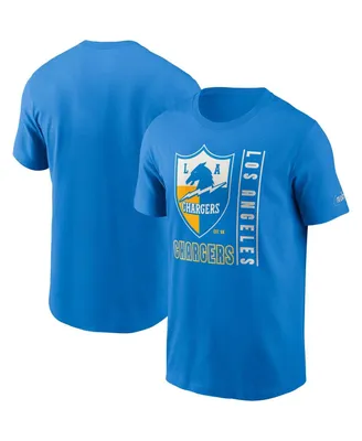 Men's Nike Powder Blue Los Angeles Chargers Lockup Essential T-shirt