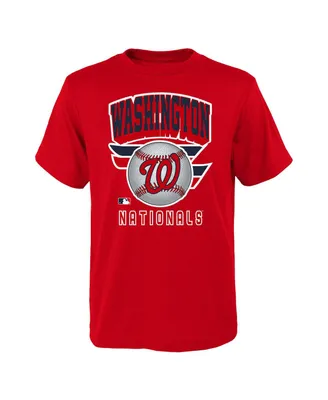 Big Boys Red Washington Nationals Ninety Seven T-shirt