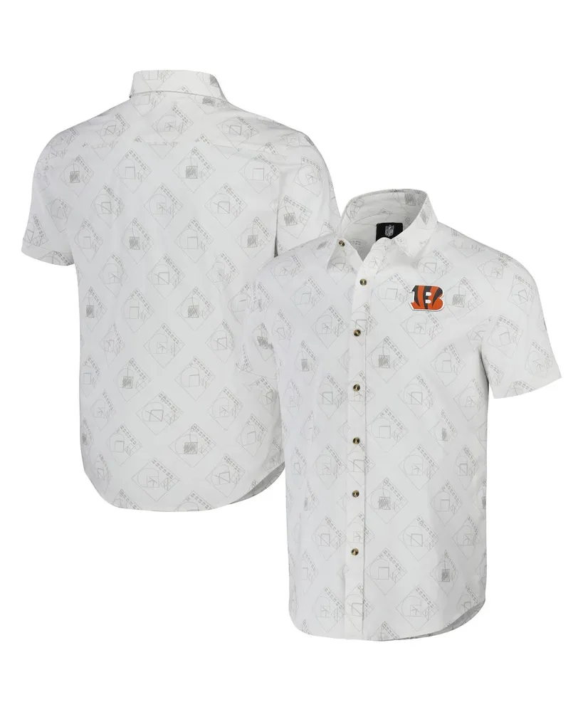 Men's Darius Rucker Collection by Fanatics White Baltimore Orioles Bowling Button-Up Shirt Size: Medium