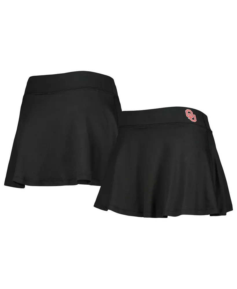 Women's ZooZatz Black Oklahoma Sooners Flowy Skort