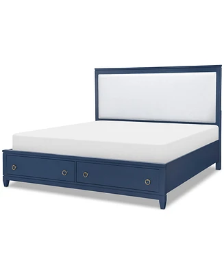 Summerland Upholstered Queen Storage Bed