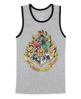 Harry Potter Girls Hogwarts House Crest Sleep Tank And Shorts 2 Piece Pajama Set