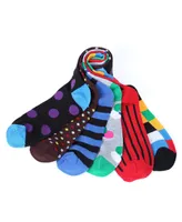 Men's Fun Colorful Dress Socks 6 Pack