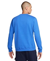 Nike Men's Sportswear Club Fleece Embroidered Logo Sweatshirt