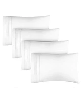 Cgk Unlimited Soft Double Brushed Microfiber Set Of 4 Pillowcases