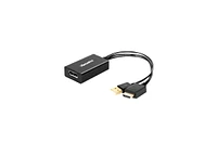 Xtrempro Hm-DP005MF Hdmi Plus Usb A & M to Display port p F Audio Video Adapter Cable