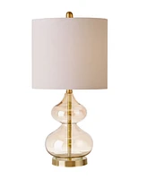 510 Design Ellipse Curved Glass Table Lamp, Set of 2