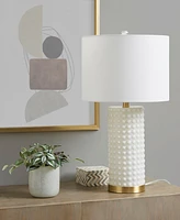 Ink+Ivy Grace Ivy Textured Dot Table Lamp