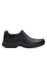 Clarks Men's Collection Walpath Step Leather Slip On Shoes