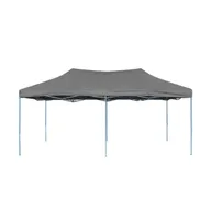 vidaXL Folding Pop-up Partytent 9.8'x19.7' Anthracite