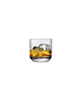 Nude Glass Big Top 9.25 oz. Whiskey Double Old Fashioned Glasses, Set of 4