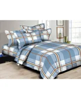 Superity Linen Queen Size Duvet Cover Set - 4 Piece Set