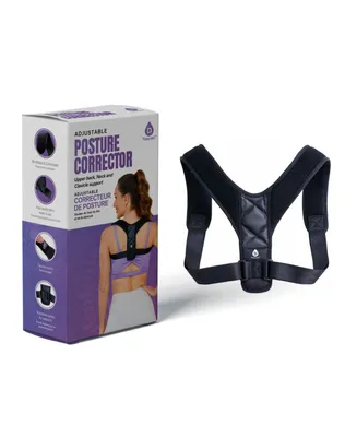 Pursonic Adjustable Posture Corrector Upper Back, Neck and Clavicle Support