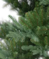 Puleo 9' Pre-Lit Hillside Spruce Artificial Tree