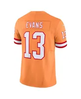 Men's Nike Mike Evans Orange Tampa Bay Buccaneers Throwback Vapor F.u.s.e. Limited Jersey