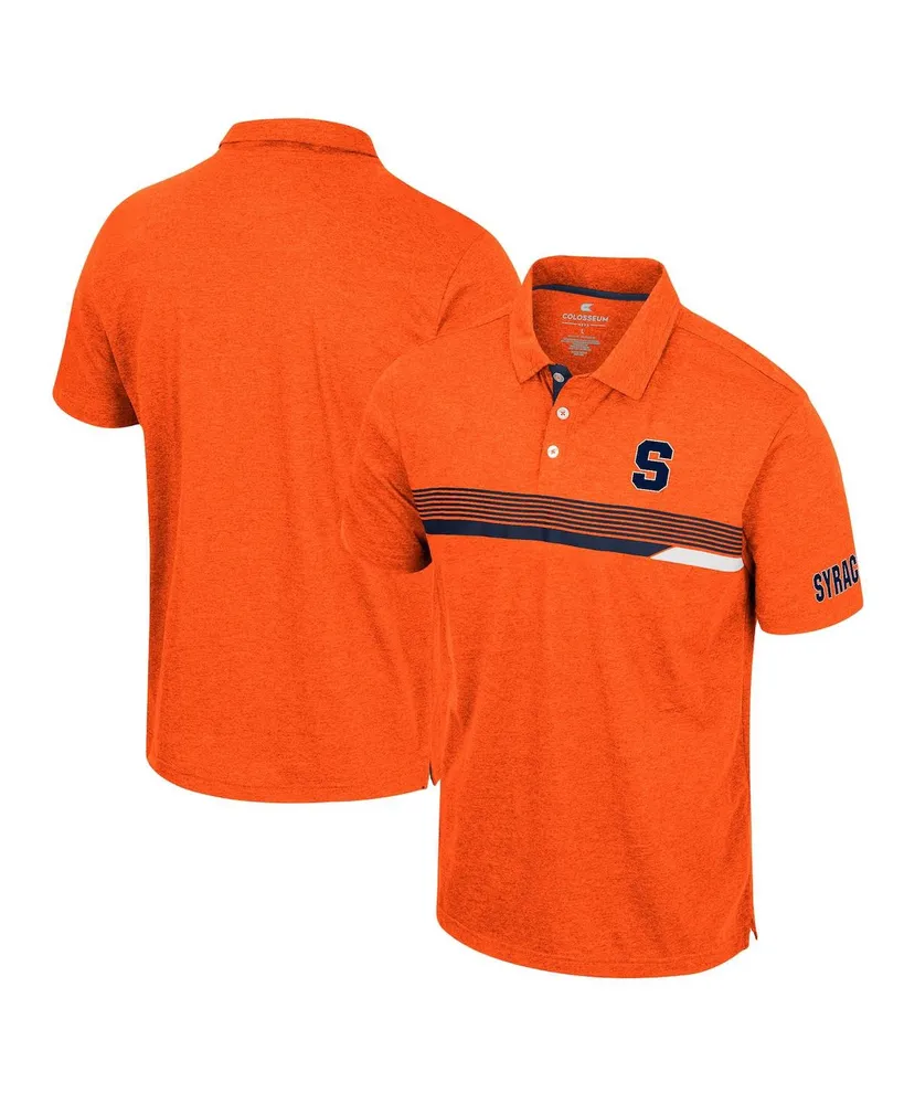 Men's Colosseum Orange Syracuse No Problemo Polo Shirt