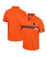 Men's Colosseum Orange Syracuse No Problemo Polo Shirt