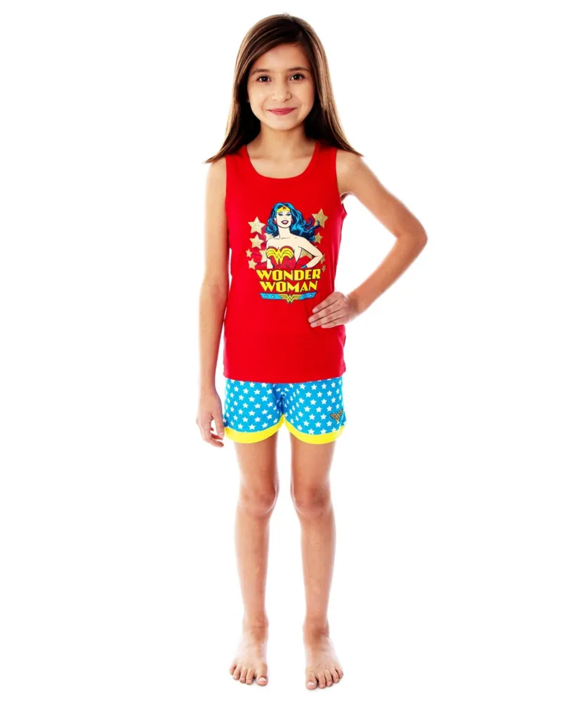 DC Comics Wonder Woman Toddler Girls 2 Piece Swimsuit