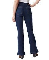 Gloria Vanderbilt Women's Shape Effect Pull-On Flared-Leg Jeans