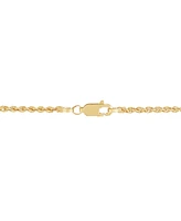 Rope Bar Lariat Necklace in 14k Gold